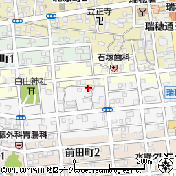 愛知県名古屋市瑞穂区本願寺町2丁目25周辺の地図