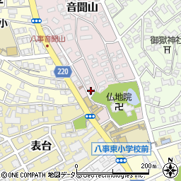 愛知県名古屋市天白区音聞山1408周辺の地図