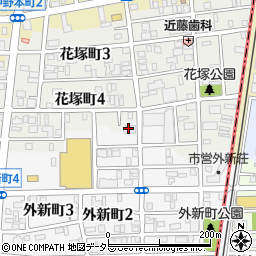 株式会社牛若　本社周辺の地図