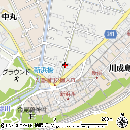 静岡県富士市中丸617周辺の地図