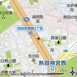 愛知県名古屋市熱田区旗屋町周辺の地図