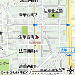 八田停車場線周辺の地図