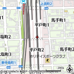 愛知県名古屋市中川区平戸町周辺の地図