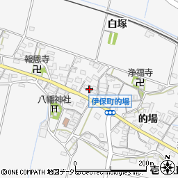 愛知県豊田市伊保町宮本32周辺の地図
