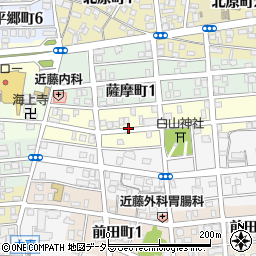 〒467-0813 愛知県名古屋市瑞穂区西ノ割町の地図
