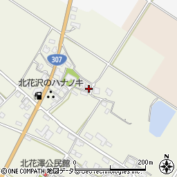 滋賀県東近江市北花沢町294周辺の地図