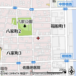 亀山総合教室周辺の地図