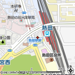 セブンイレブン名古屋熱田駅前店周辺の地図