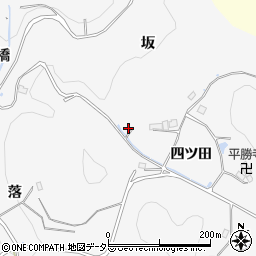 愛知県豊田市綾渡町四ツ田10-3周辺の地図