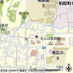 兵庫県丹波市柏原町柏原493-1周辺の地図