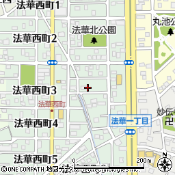 愛知県名古屋市中川区法華西町152周辺の地図
