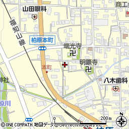 兵庫県丹波市柏原町柏原390-1周辺の地図