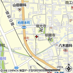 兵庫県丹波市柏原町柏原390周辺の地図