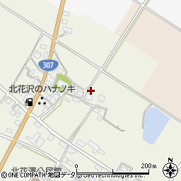 滋賀県東近江市北花沢町1627周辺の地図