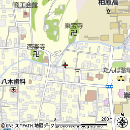 兵庫県丹波市柏原町柏原511周辺の地図