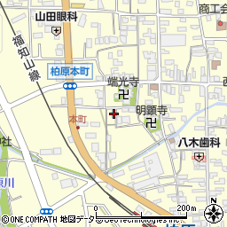 兵庫県丹波市柏原町柏原390-2周辺の地図
