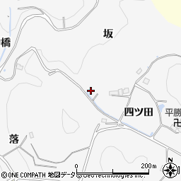 愛知県豊田市綾渡町四ツ田10-2周辺の地図