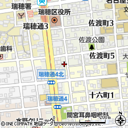 愛知県名古屋市瑞穂区佐渡町5丁目32周辺の地図