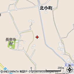 千葉県鴨川市北小町周辺の地図