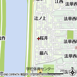 愛知県名古屋市中川区中須町桜井周辺の地図