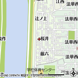 愛知県名古屋市中川区中須町（桜井）周辺の地図