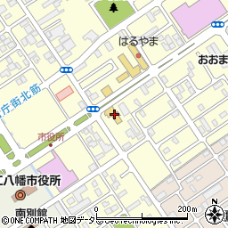 京滋マツダ八幡店周辺の地図