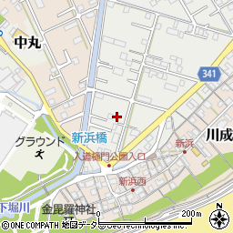 静岡県富士市中丸601周辺の地図