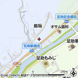 愛知県豊田市近岡町皿坂周辺の地図
