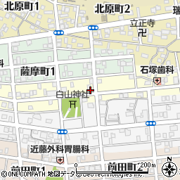 愛知県名古屋市瑞穂区西ノ割町周辺の地図