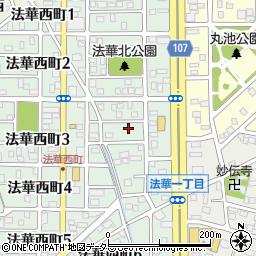 愛知県名古屋市中川区法華西町144周辺の地図