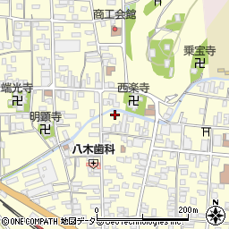 兵庫県丹波市柏原町柏原159-3周辺の地図