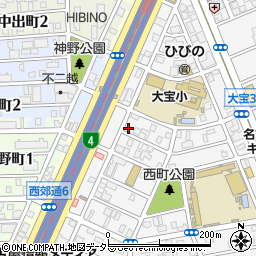 田中食品株式会社　名古屋営業所周辺の地図