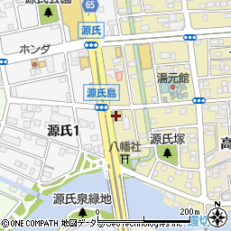 日産プリンス名古屋蟹江店周辺の地図