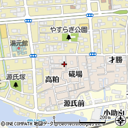 愛知県海部郡蟹江町西之森硴場38周辺の地図