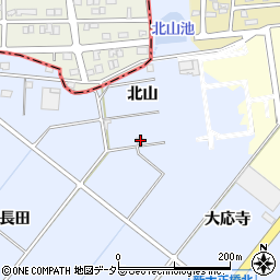 愛知県日進市赤池町北山149周辺の地図