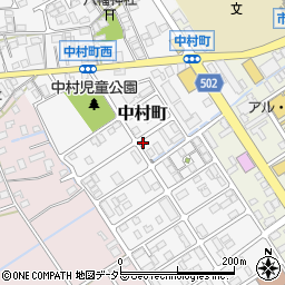 京滋ヤクルト販売株式会社　近江八幡センター周辺の地図
