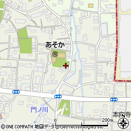 清躰寺周辺の地図