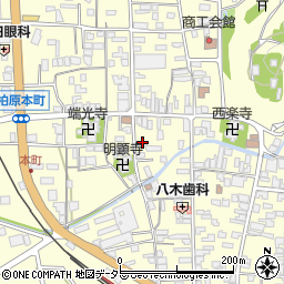 兵庫県丹波市柏原町柏原244周辺の地図