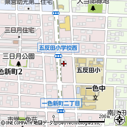 ユニーブル伏屋南周辺の地図