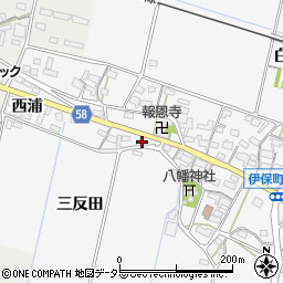 愛知県豊田市伊保町宮本1周辺の地図