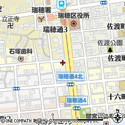コメダ珈琲店 瑞穂通四丁目店周辺の地図