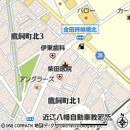 キリン堂近江八幡店周辺の地図
