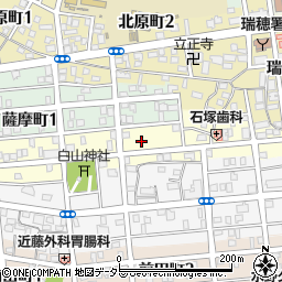 愛知県名古屋市瑞穂区西ノ割町2丁目18周辺の地図