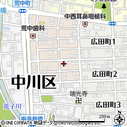愛知県名古屋市中川区草平町2丁目5周辺の地図