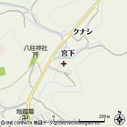 愛知県豊田市成合町宮下周辺の地図