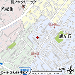 静岡県三島市旭ヶ丘40-2周辺の地図