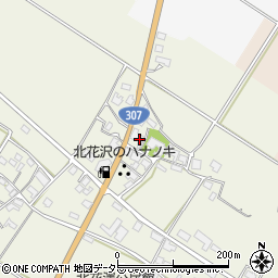 滋賀県東近江市北花沢町297周辺の地図