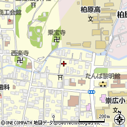 兵庫県丹波市柏原町柏原421-1周辺の地図
