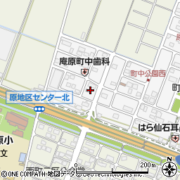 静岡県沼津市原町中1丁目6周辺の地図