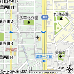 愛知県名古屋市中川区法華西町130周辺の地図